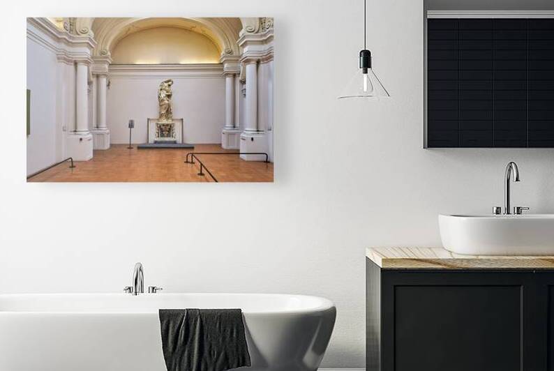 Statue in Certosa di San Martino museum in Naples Campania Italy by Marco Brivio