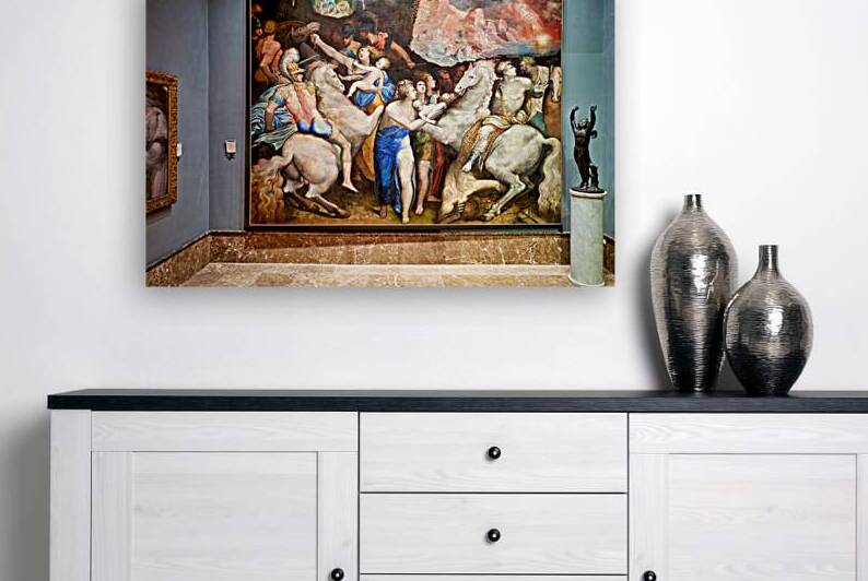 Artwork at Museo di Capodimonte in Naples Campania Italy by Marco Brivio