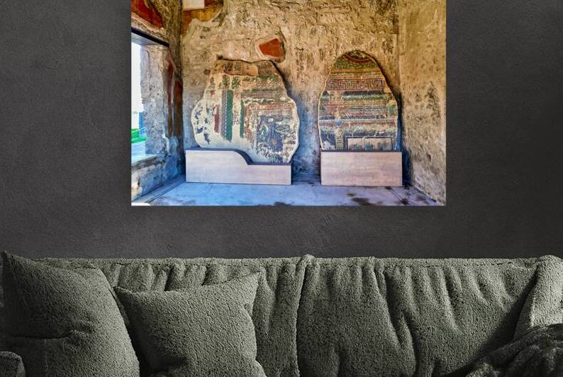 Exploration of ancient wall paintings in Pompeii Italy by Marco Brivio