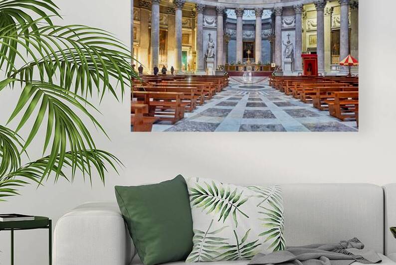 Interior of Basilica Reale di San Francesco di Paola by Marco Brivio