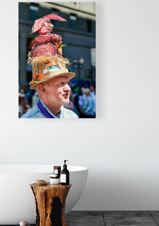 Easter parade in Manhattan with unique hats and costumes by Marco Brivio