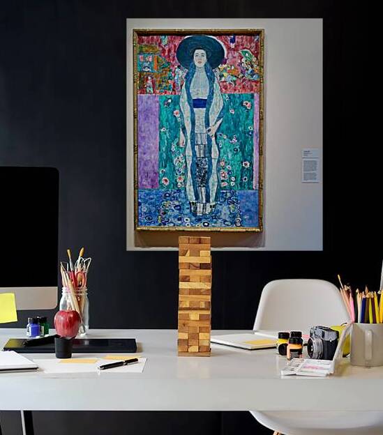 Adele Bloch Bauer II painting at Museum of Modern Art in Manhatt by Marco Brivio