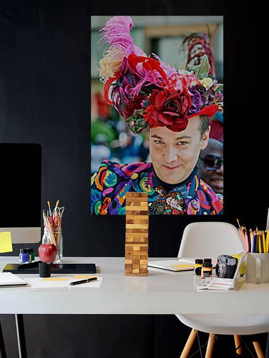 Festive celebration in Manhattan during Easter Sunday parade by Marco Brivio