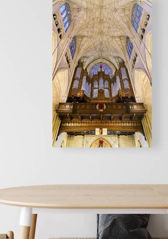St. Patricks Cathedral organ display in Manhattan New York by Marco Brivio