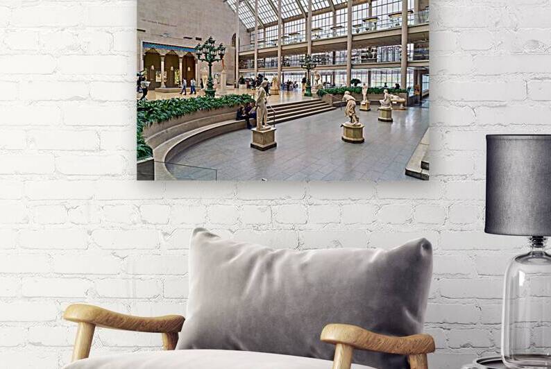 Visit to engelhard court in the american wing at metropolitan mu by Marco Brivio