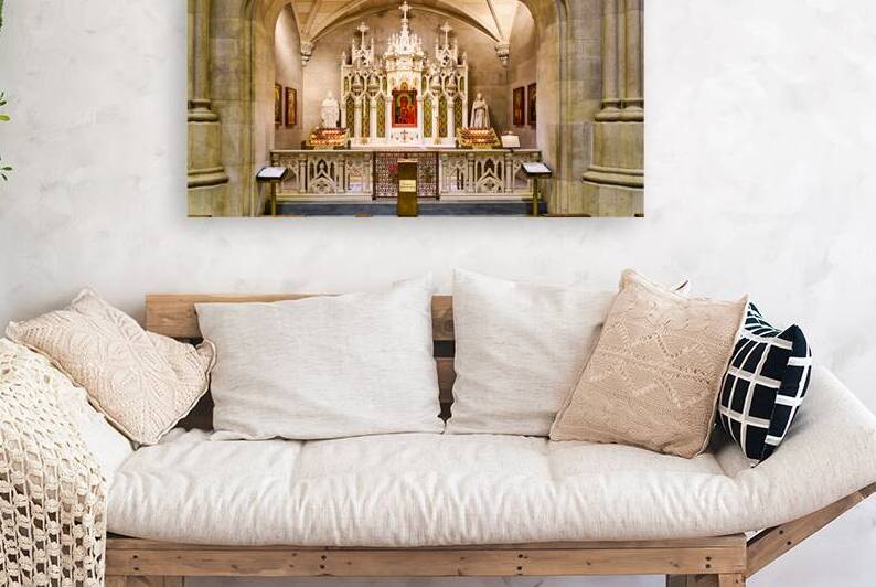 St Patricks Cathedral altar view in Manhattan New York City by Marco Brivio