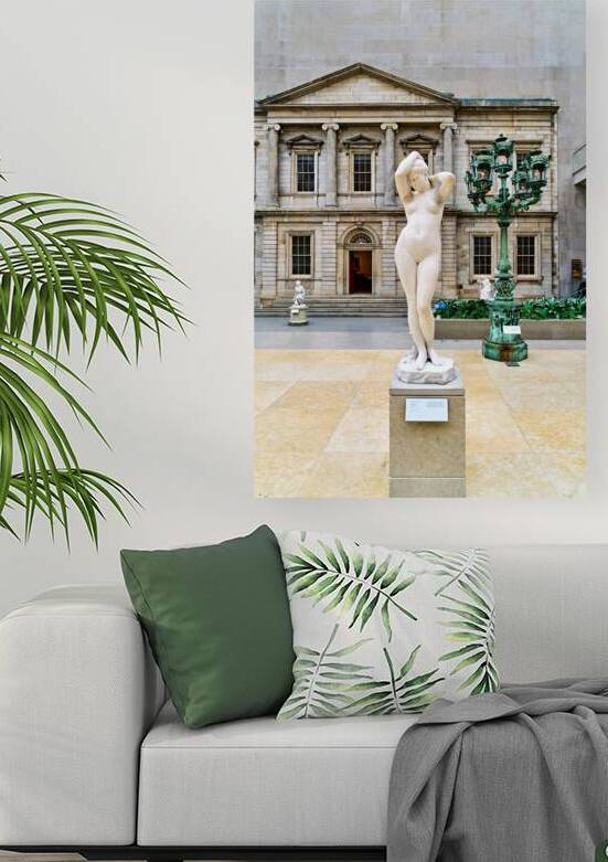 Sculpture in engelhard court at the metropolitan museum of art by Marco Brivio