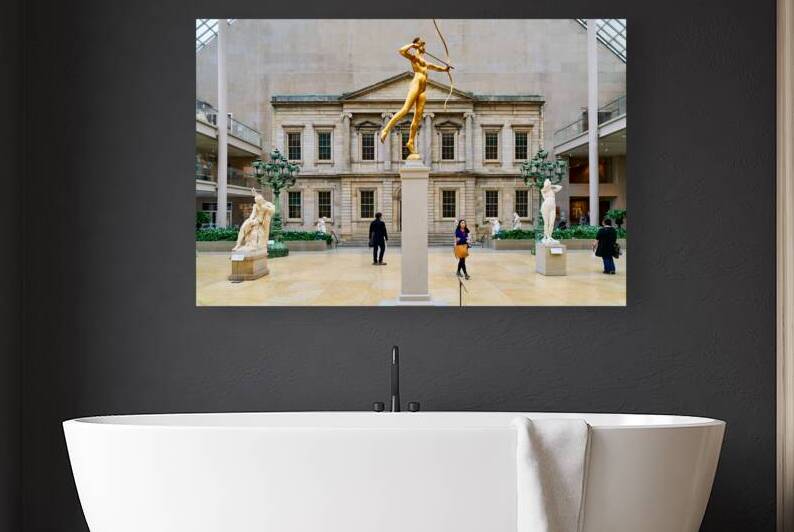 Diana sculpture at Engelhard Court Metropolitan Museum by Marco Brivio