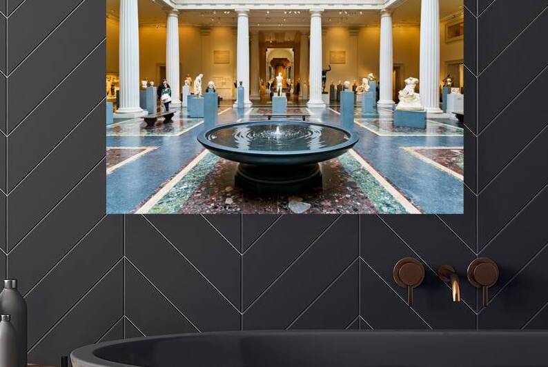 Visitors explore Greek and Roman art at the Metropolitan Museum  by Marco Brivio