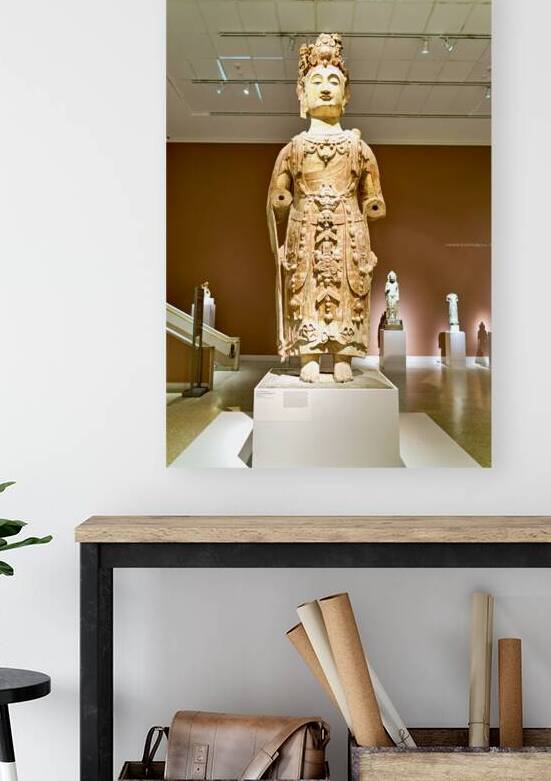 Bodhisattva statue at the Asian Art Gallery in Manhattan by Marco Brivio