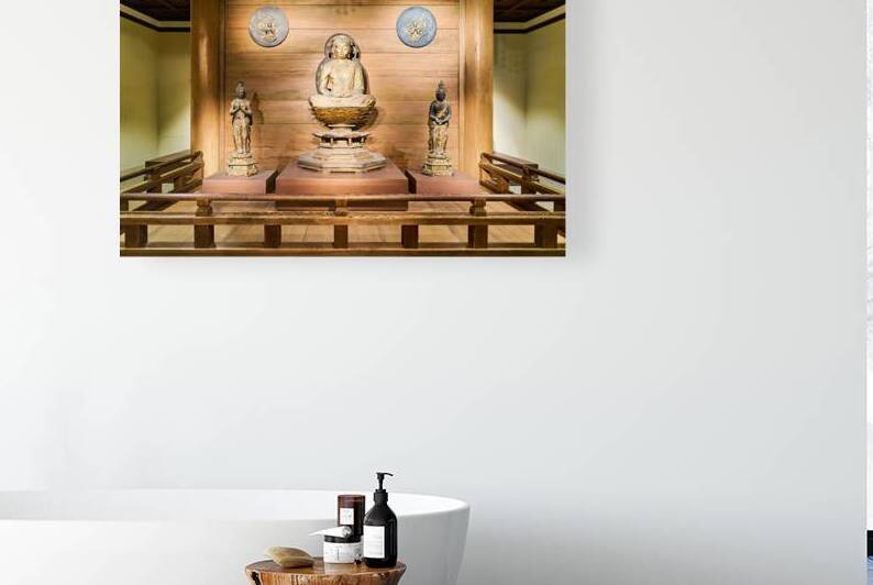 Buddha statue in the Asian Art Gallery Met Museum by Marco Brivio