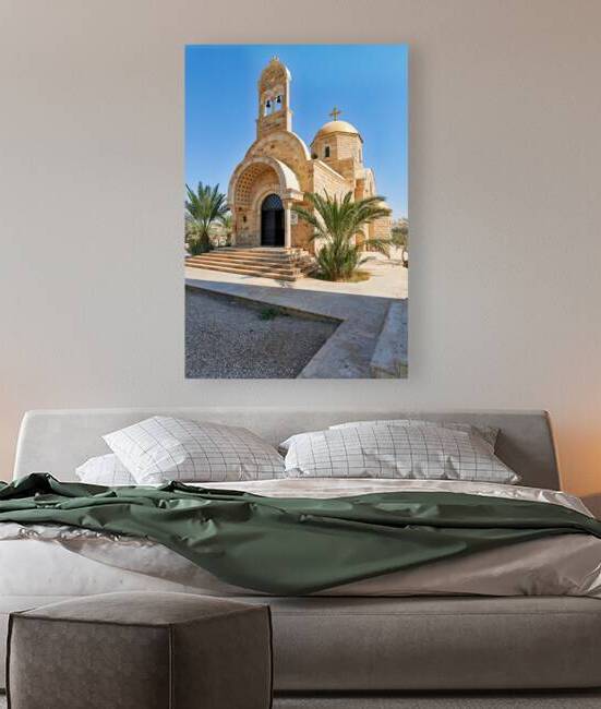 St. John the Baptist Church in Bethany beyond the Jordan by Marco Brivio