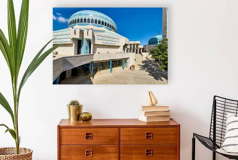 Discover King Abdullah Mosque in Amman Jordan during the day by Marco Brivio