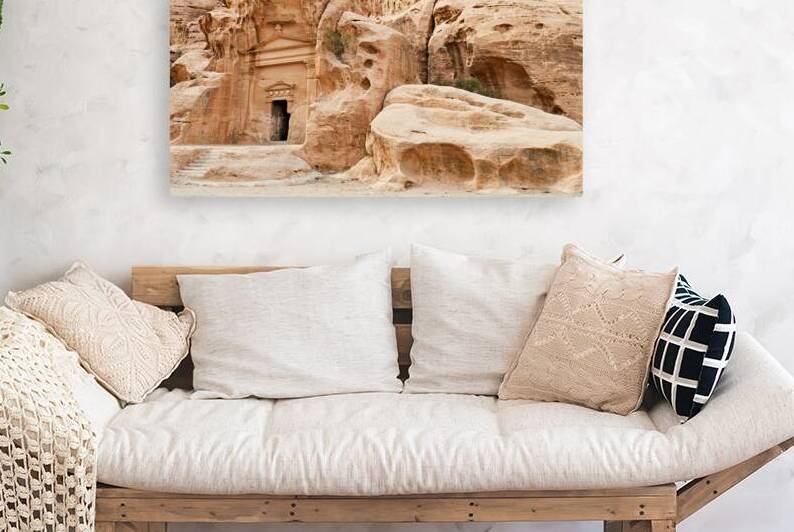 Exploring Little Petra archaeological site in Jordan by Marco Brivio