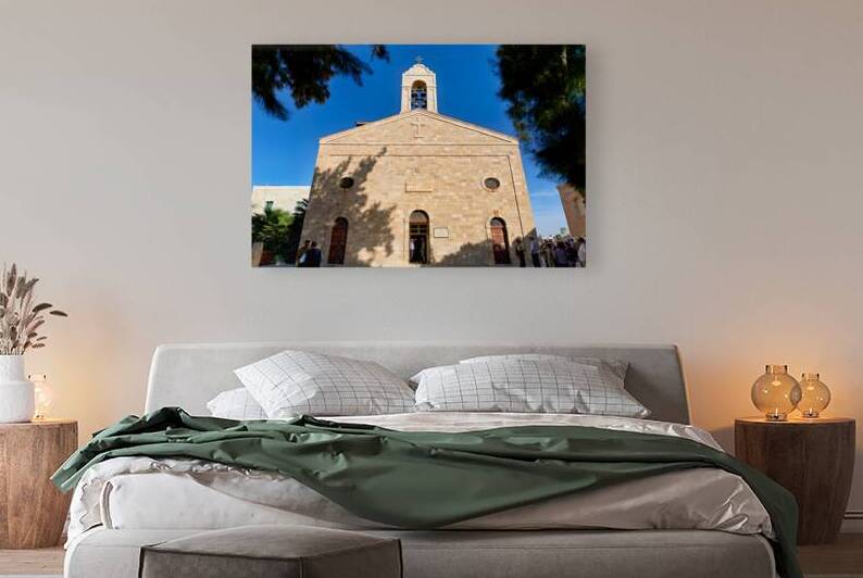 Visit to greek orthodox basilica of saint george in madaba by Marco Brivio