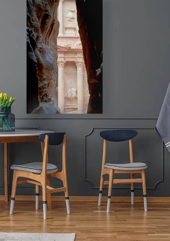 Exploring the al khazneh treasury in petra jordan by Marco Brivio