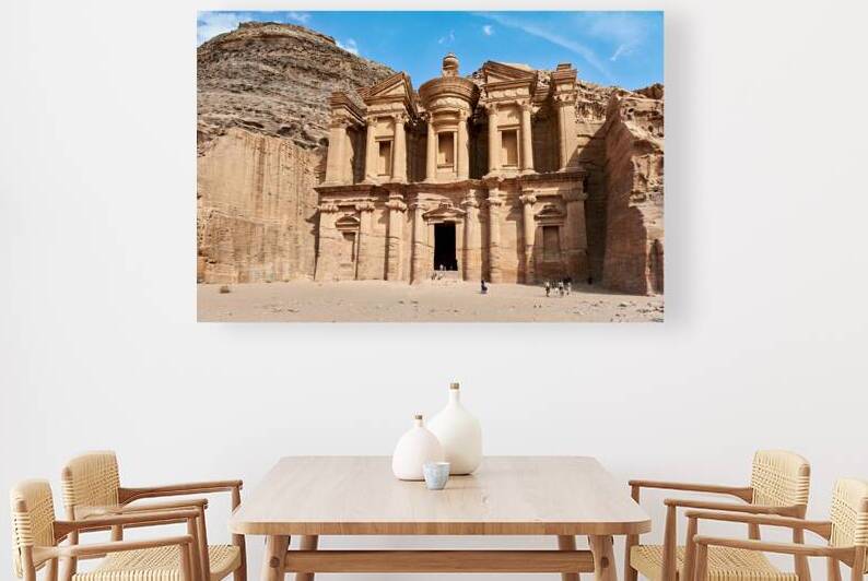 Visit to Ad Deir at Petra archaeological site in Jordan by Marco Brivio