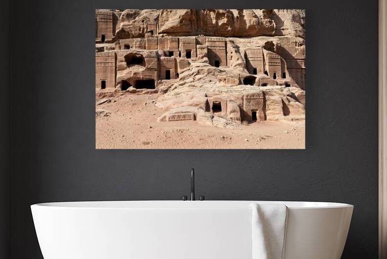 Exploring the royal tombs at Petra in Jordan by Marco Brivio