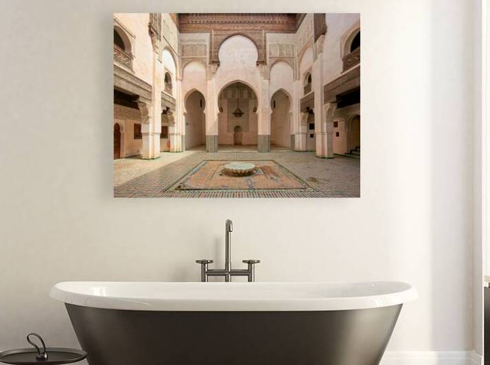 Exploring Al Attarine Madrasa in Fez Morocco during the day by Marco Brivio