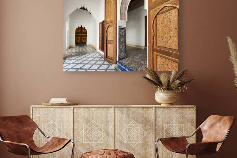 Explore Bahia Palace in Marrakesh Morocco with unique designs by Marco Brivio
