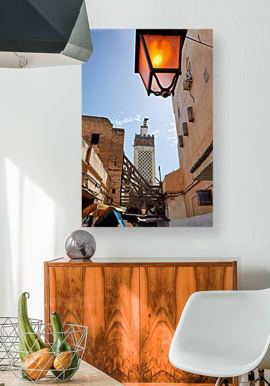 Narrow alleys in the Medina of Fez Morocco showcase daily life by Marco Brivio