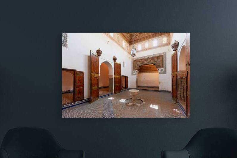 Explore Bahia Palace in Marrakesh Morocco on a sunny day by Marco Brivio