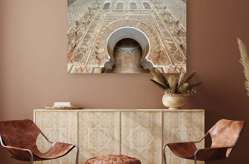 Madrasa Ben Youssef showcases intricate architecture in Marrakes by Marco Brivio