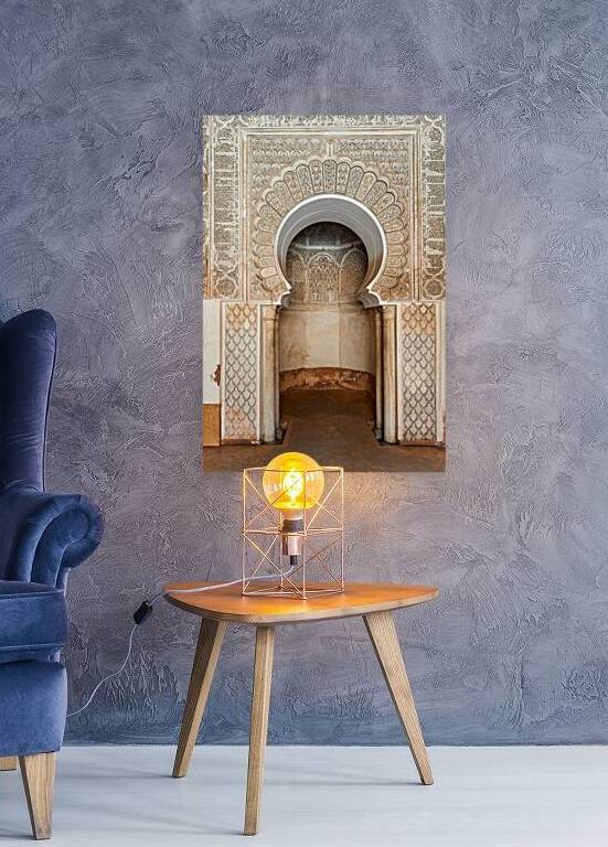 Marrakesh offers a view of the architecture at Madrasa Ben Youss by Marco Brivio