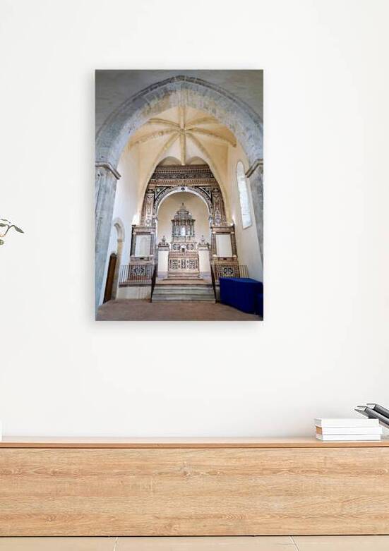 Baroque altar of Saint Francis of Assisi church in Gerace Calab by Marco Brivio