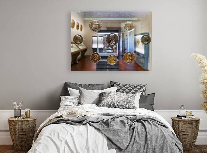 Medal collection displayed in Museo Nazionale del Bargello in Fl by Marco Brivio