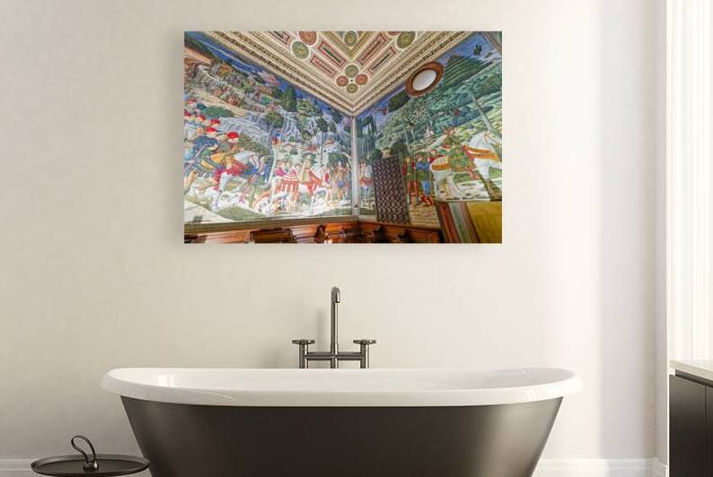 Procession of the magi in magi chapel florence tuscany italy by Marco Brivio