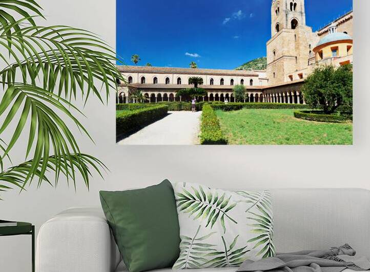 Visit to Duomo di Monreale in Palermo Sicily on a sunny day by Marco Brivio