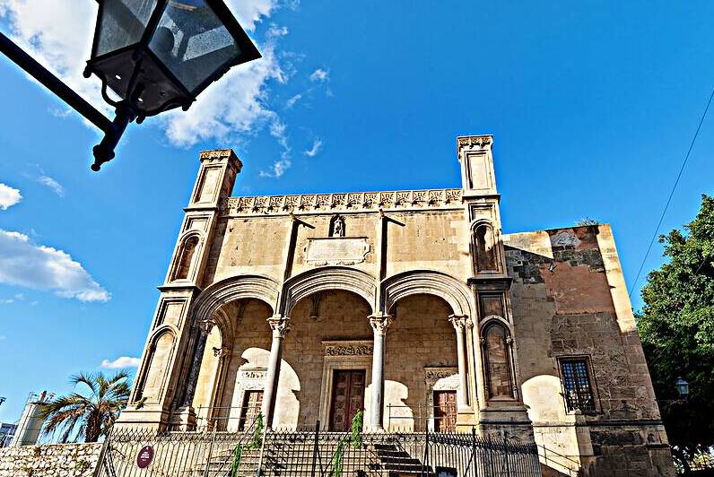 Visit Santa Maria della Catena church in Palermo Italy during th by Marco Brivio
