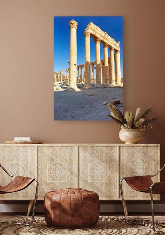 Exploring the ruins of the Temple of Bel in Palmyra Syria by Marco Brivio