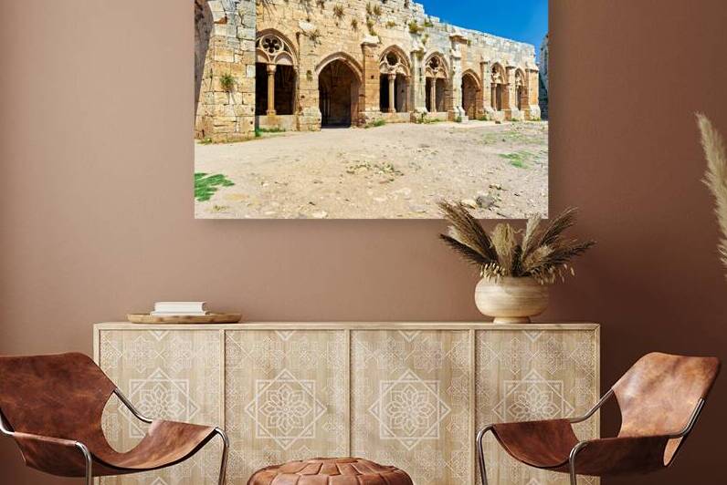Exploring Krak des Chevaliers crusader castle in Syria by Marco Brivio