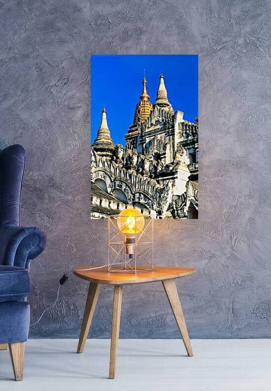 Visit to Ananda Paya in Bagan Myanmar under clear blue sky by Marco Brivio