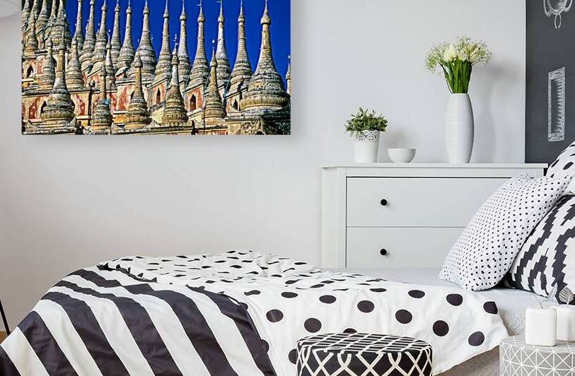 Mohnyin Thambuddhei Paya has many stupas near Monywa by Marco Brivio