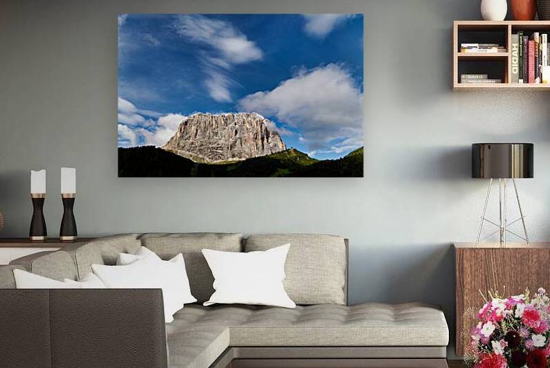 Explore Sassolungo in Val Gardena Italy surrounded by mountains by Marco Brivio