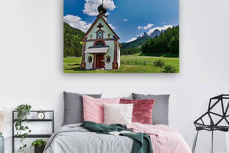 Visit St. John Ranui church in Val di Funes South Tyrol Italy by Marco Brivio