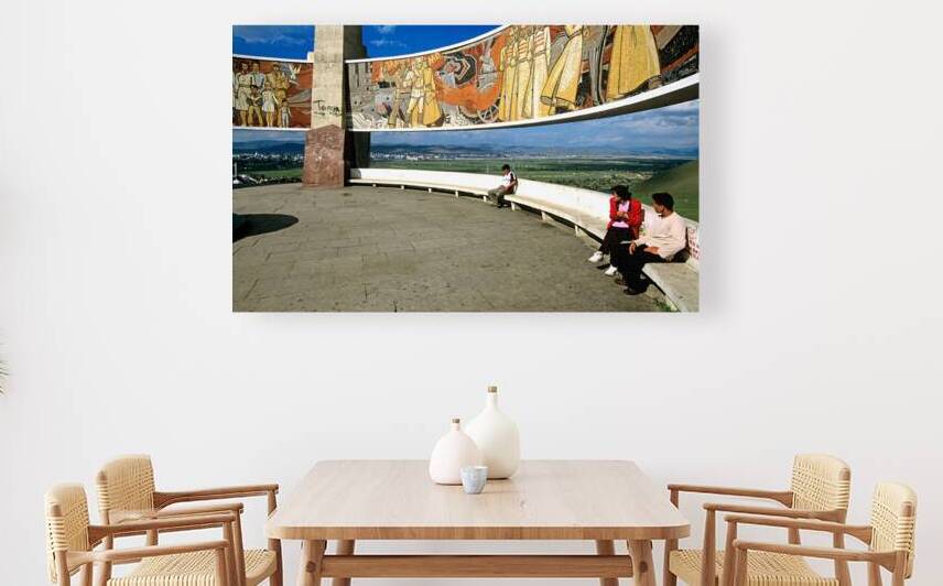 Zaisan Memorial in Ulaanbaatar honors soldiers from World War II by Marco Brivio