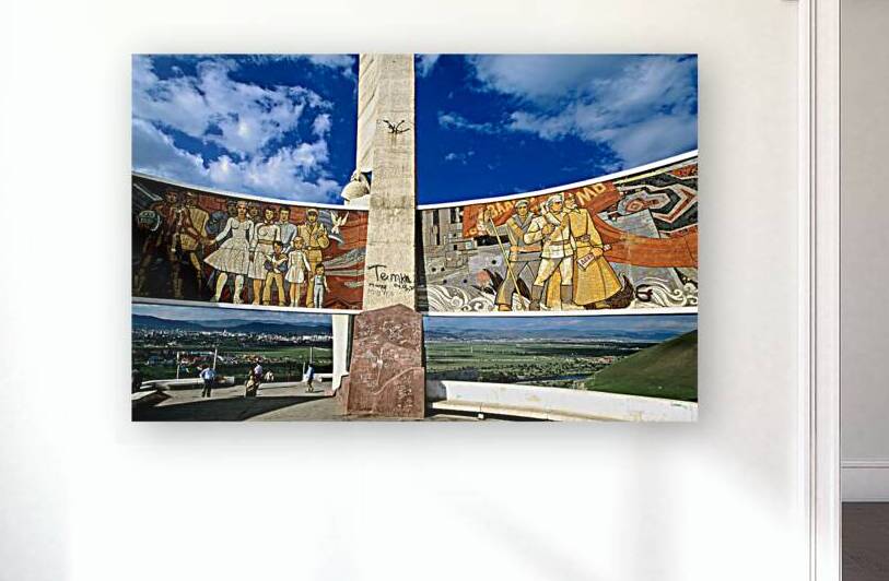 Zaisan Memorial honors Soviet soldiers in Ulaanbaatar Mongolia by Marco Brivio