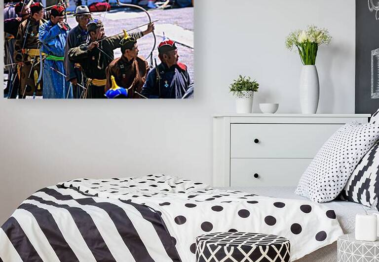 Archers compete at Naadam festival in Ulaanbaatar by Marco Brivio