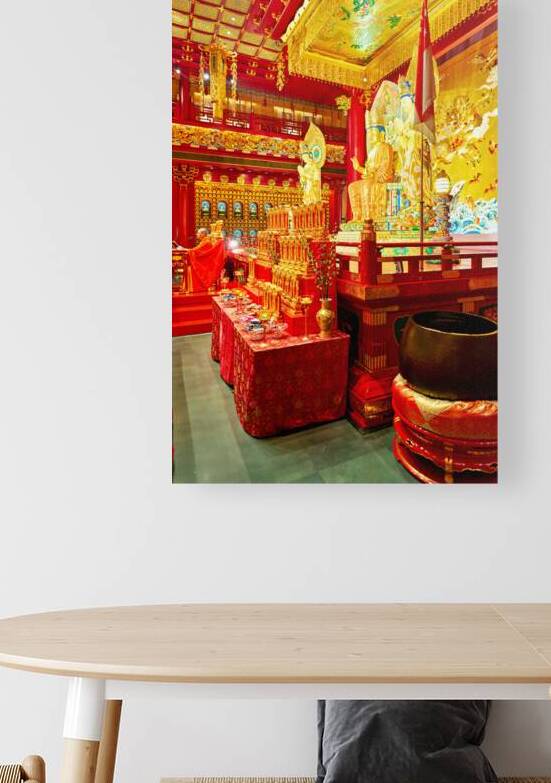 Visitors gather to pay respect at Thian Hock Keng Temple in Sing by Marco Brivio