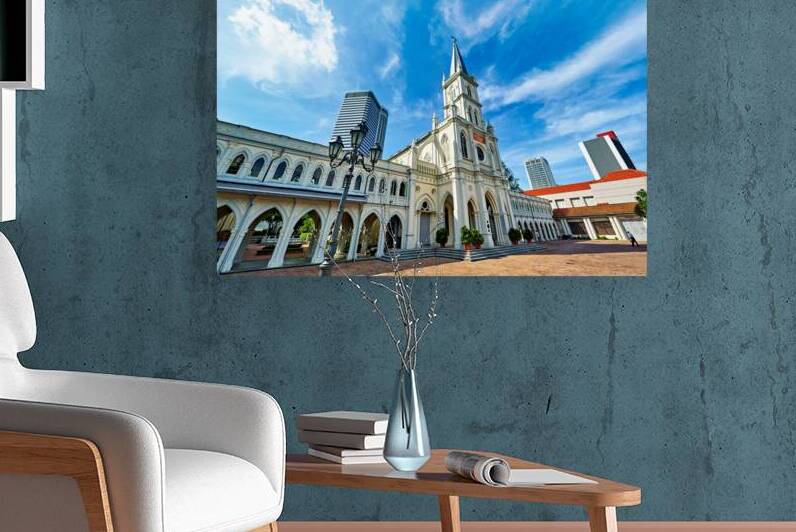 Visitors explore Chijmes Convent and Caldwell House in Singapore by Marco Brivio