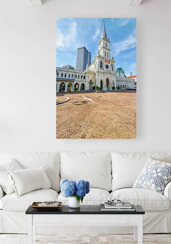 Visitors explore Chijmes Convent and Caldwell House in Singapore by Marco Brivio