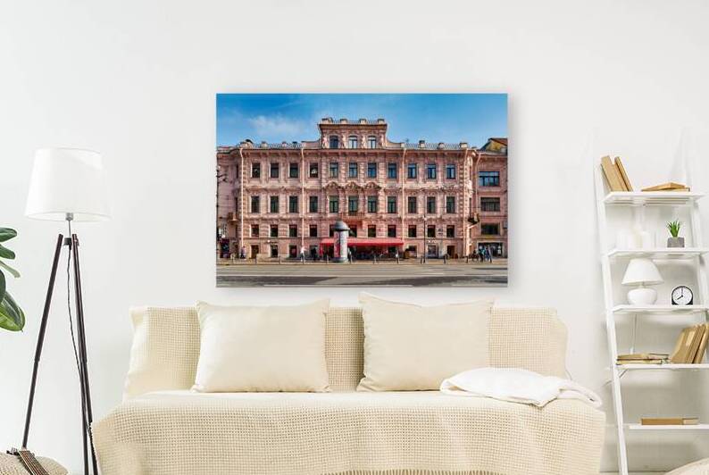 Historical buildings on Nevsky Prospect in Saint Petersburg by Marco Brivio