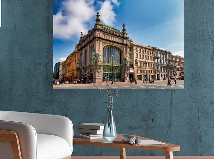 Popular location on Nevsky Prospekt in Saint Petersburg by Marco Brivio