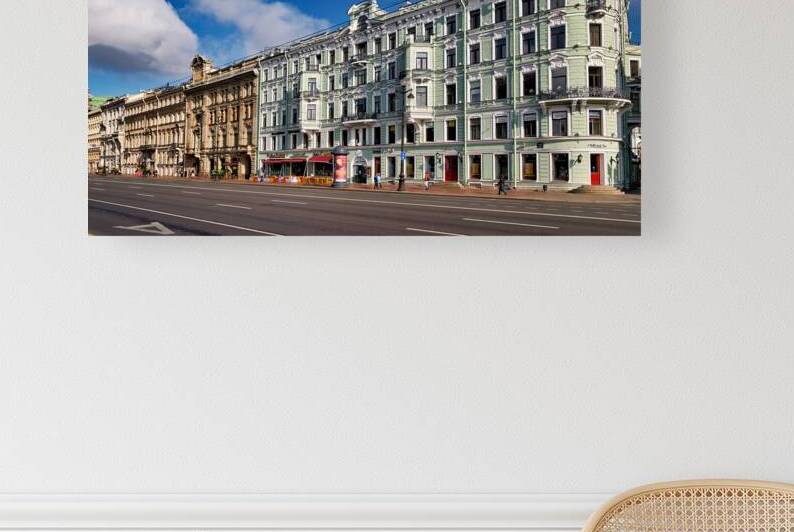 Exploring nevsky prospekt in saint petersburg russia by Marco Brivio