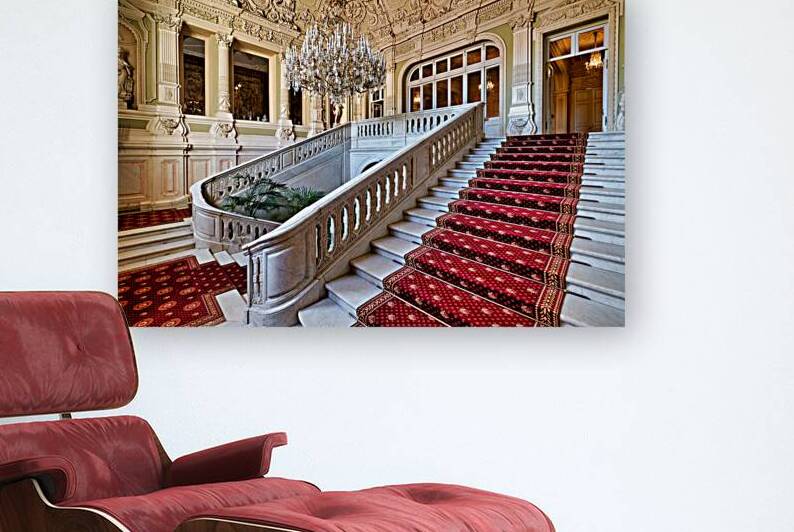 Staircase inside Yusupov Palace in Saint Petersburg Russia by Marco Brivio