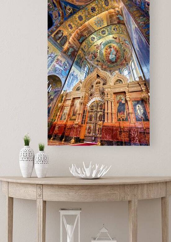 Church of the savior on the spilled blood in st. petersburg by Marco Brivio